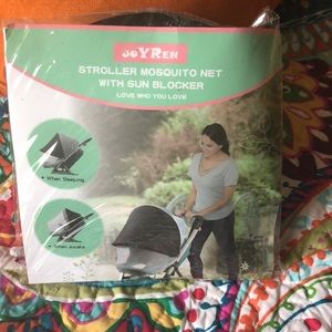 Joyren Stroller Mosquito Net w/ Sun Blocker